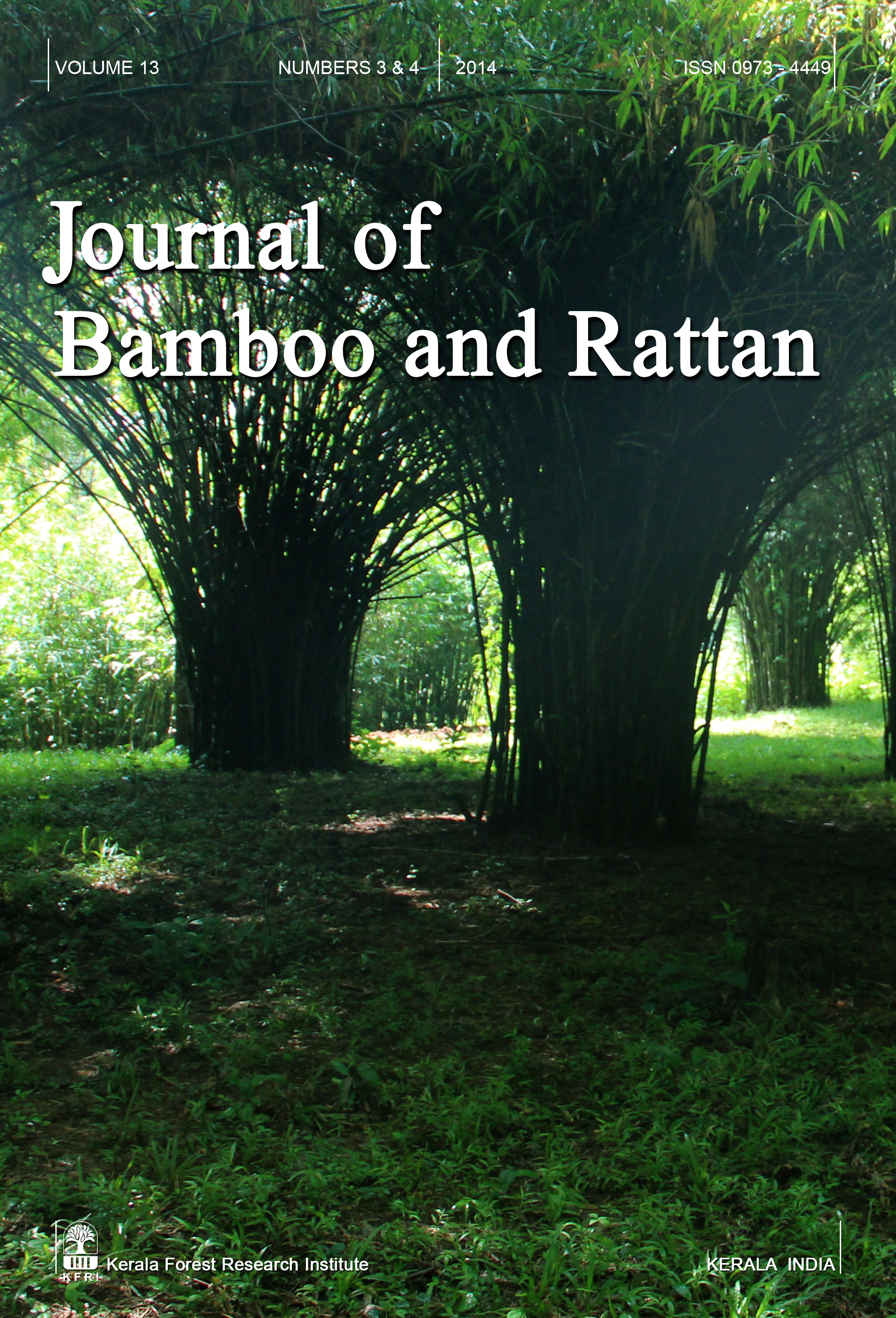 View Vol. 13 (2014): Issue 3 & 4